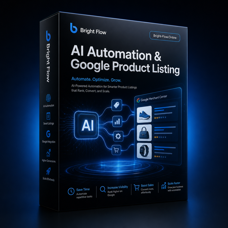 AI Automation & Google Product Listing