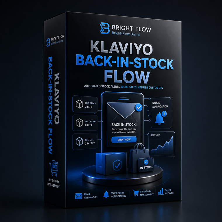 Klaviyo Back-in-Stock Flow