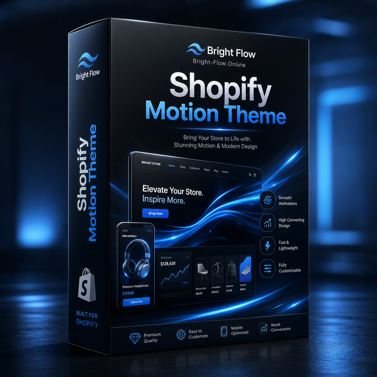Shopify Motion Theme