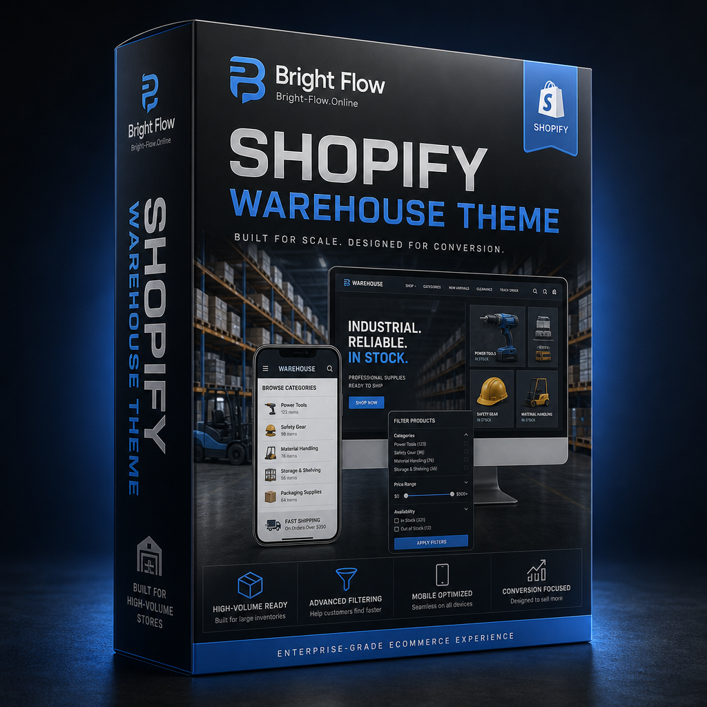 Shopify Warehouse Theme