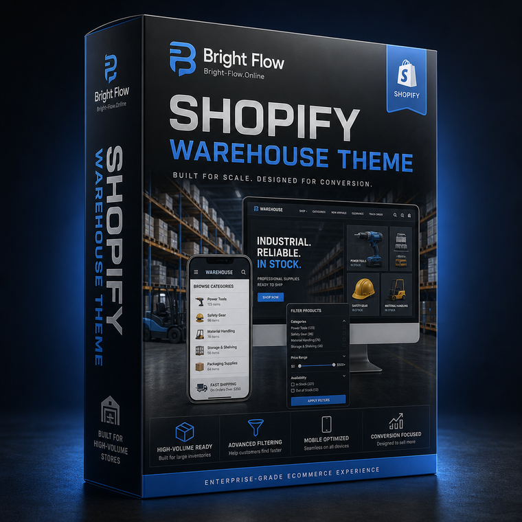 Shopify Warehouse Theme